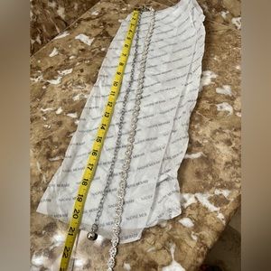 NADINE MERABI ADJUSTABLE RHINESTONE BELT; see pics for measurements. Brand nwot.